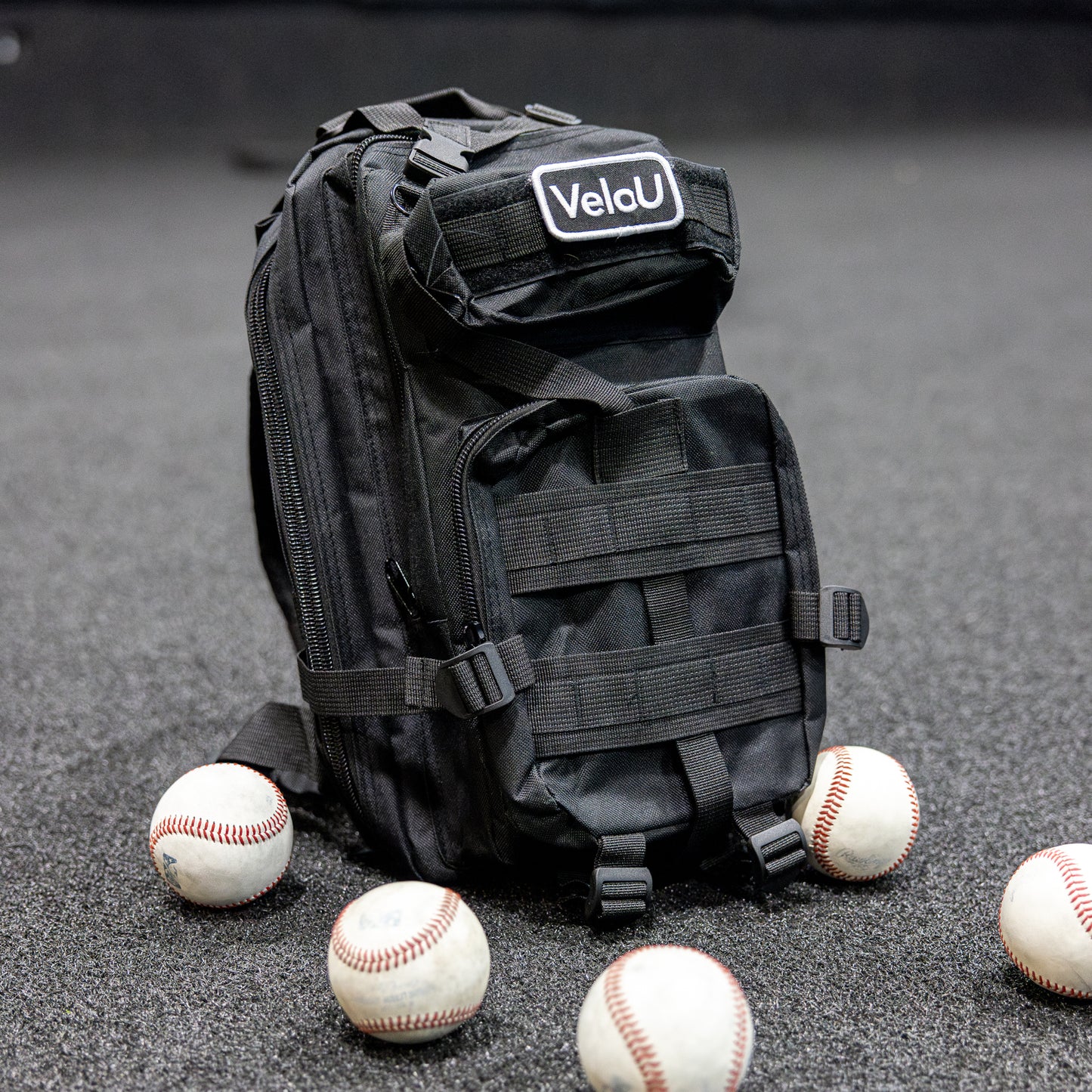 VeloU Backpack – Black Patch
