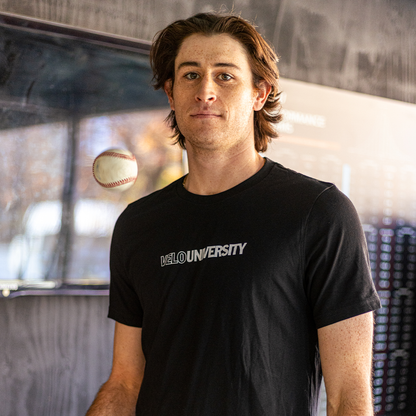 VeloU Block Tee – Black