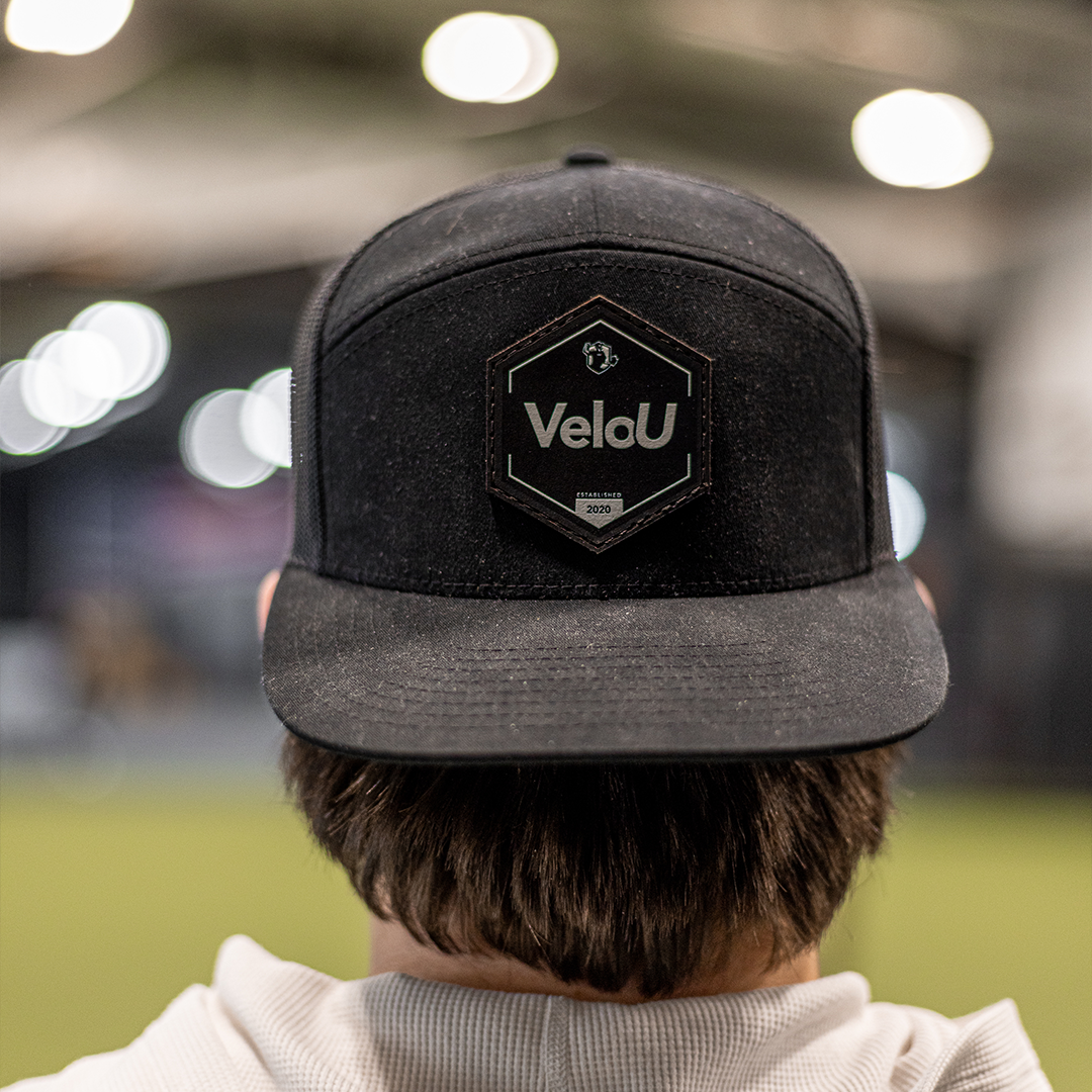 VeloU Trucker Hat – Black Patch