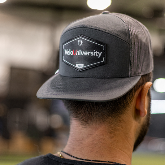 VeloU Trucker Hat – Grey Patch