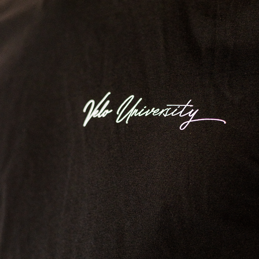 VeloU Script Tee – Black
