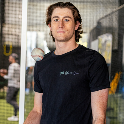 VeloU Script Tee – Black