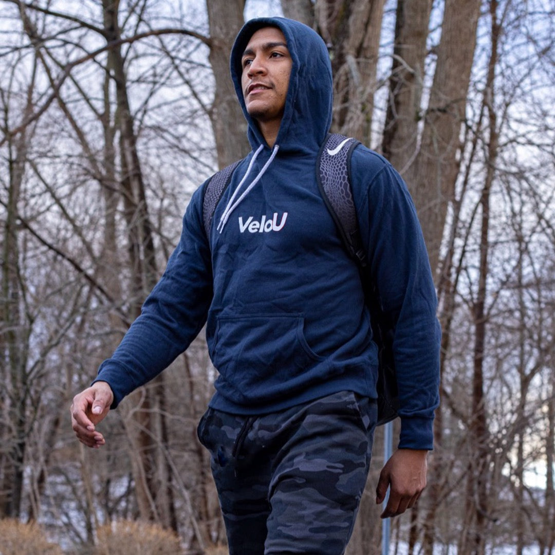 VeloU Navy Hoodie