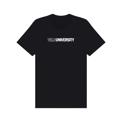 VeloU Block Tee – Black