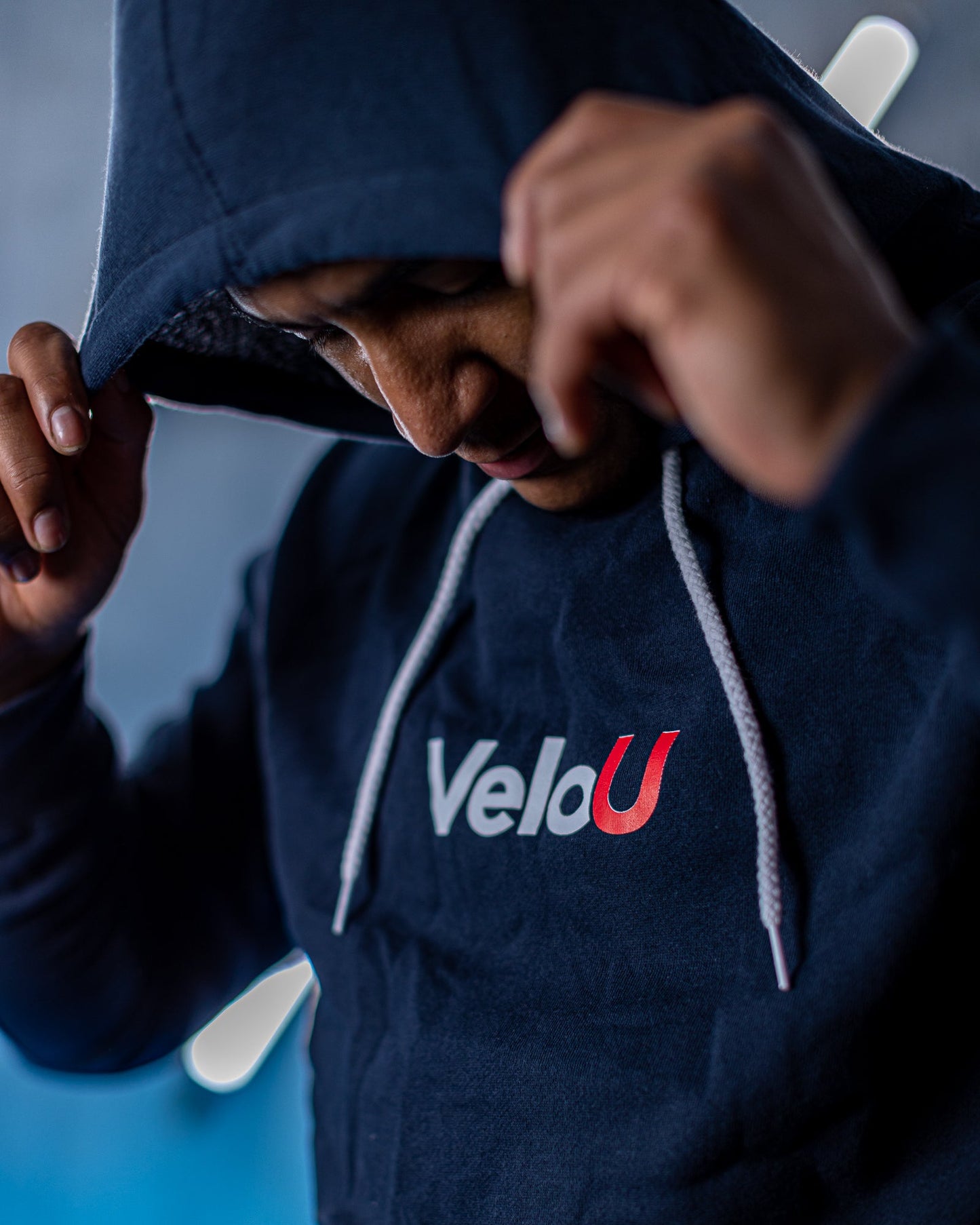 Navy Hoodie – VeloU