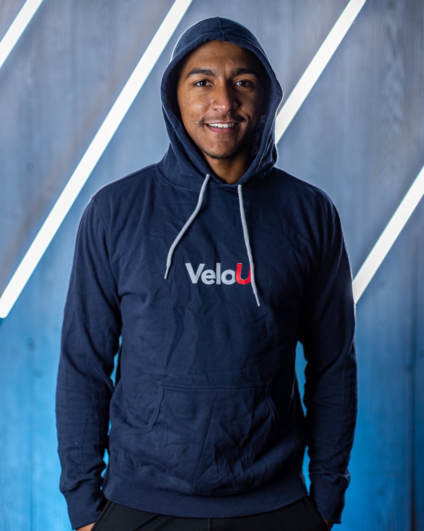 Navy Hoodie – VeloU