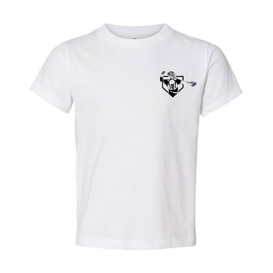 BackStopU White T Shirt